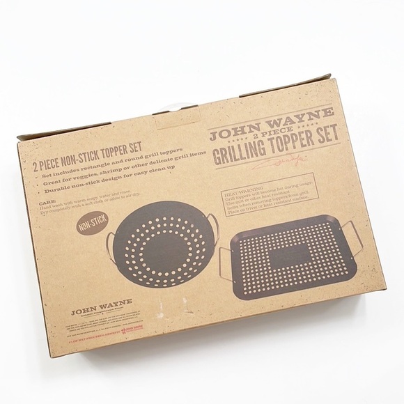 NEW John Wayne 2 Piece Grilling Topper Set - Picture 3 of 4